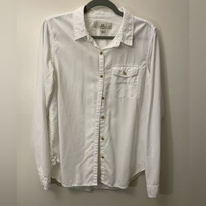 EUC: Thread Supply white button down blouse